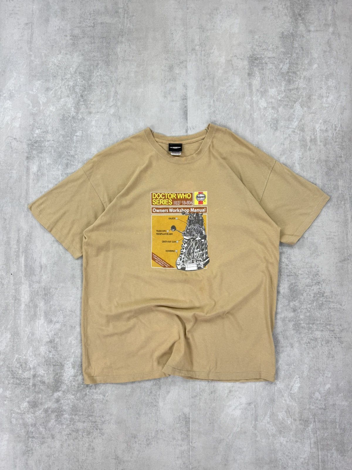 Doctor Who Vintage Fruit Of The Loom T Shirt Mens Size Xl