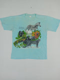 Vintage 90s Harlequin Nature Graphic Space Animal Tee