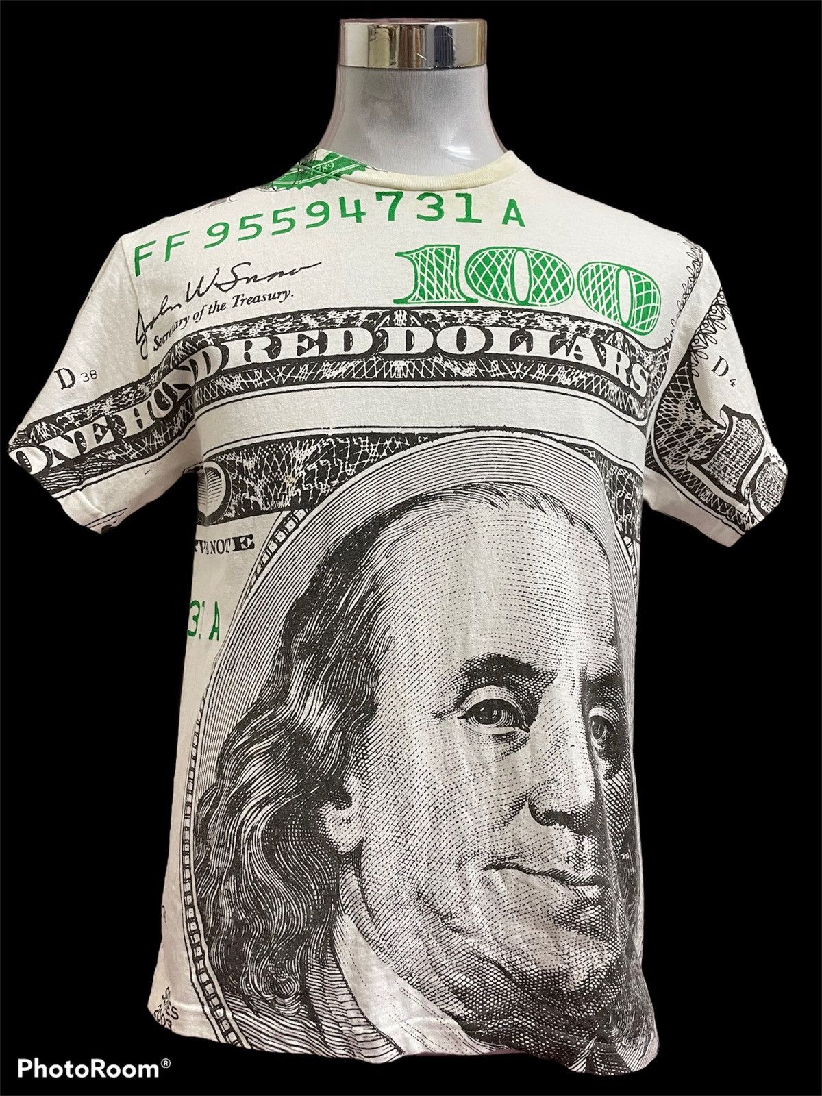 Vintage Hundred Dollar T Shirt Hoodie, Sweatshirt | FlexRushtees.com