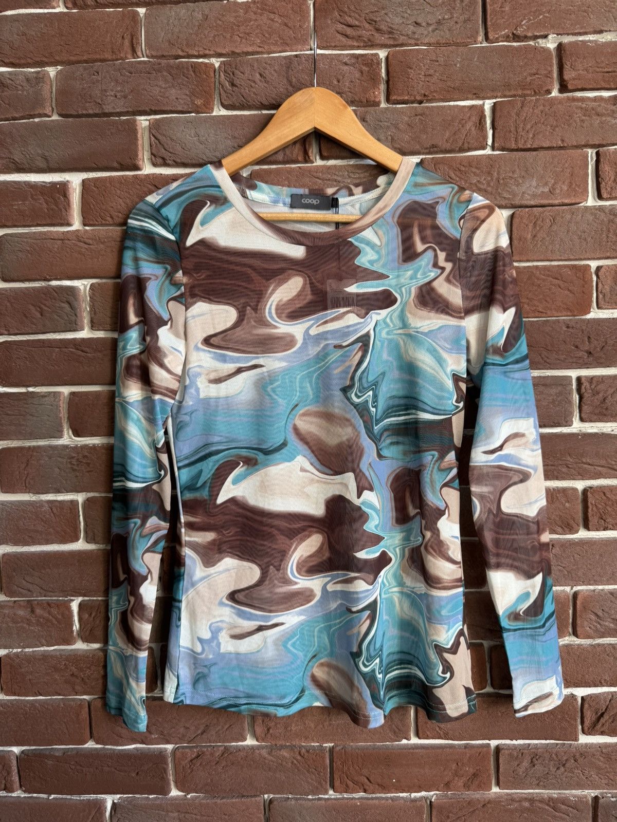 Vintage Rare Psychodelic Y2k Mesh Top Like Jean Paul Gaultie