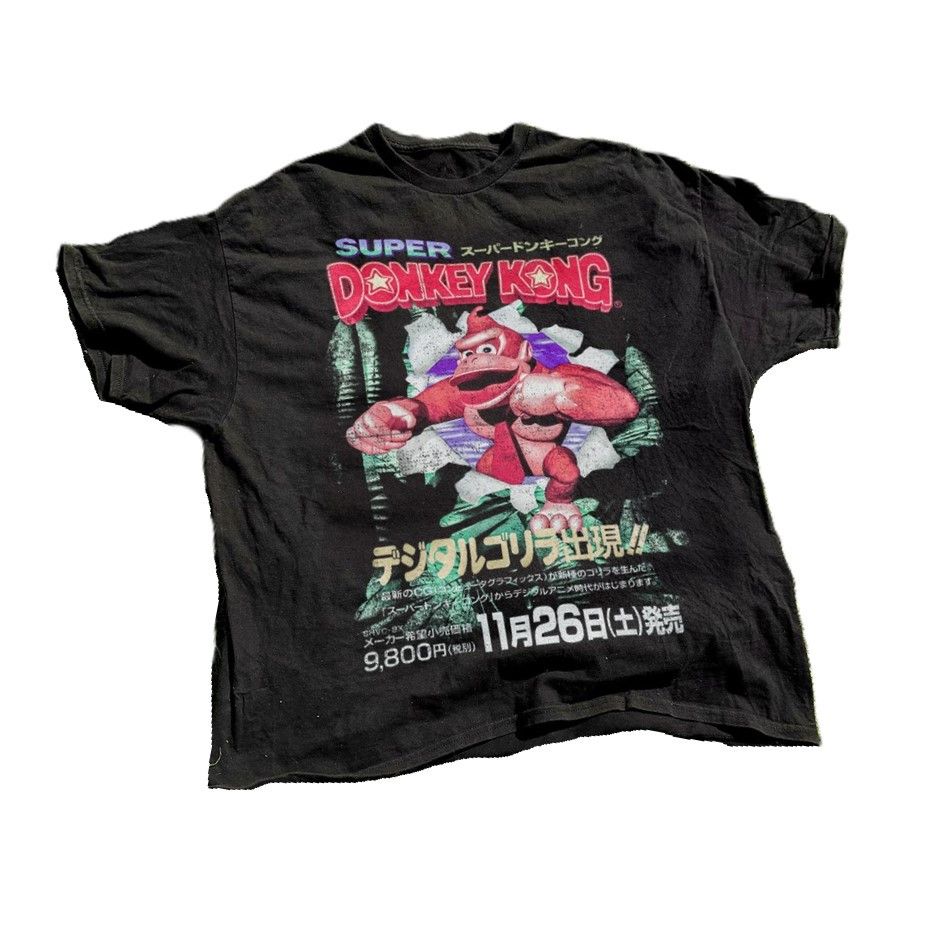 Gildan Super Donkey Kong Japanese Snes Tee Hoodie, Sweatshirt | FlexRushtees.com