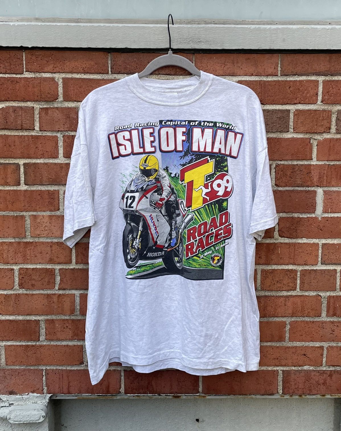 Other Vintage 1999 Screen Stars Isle Of Man Tt Moto Racing T Shirt