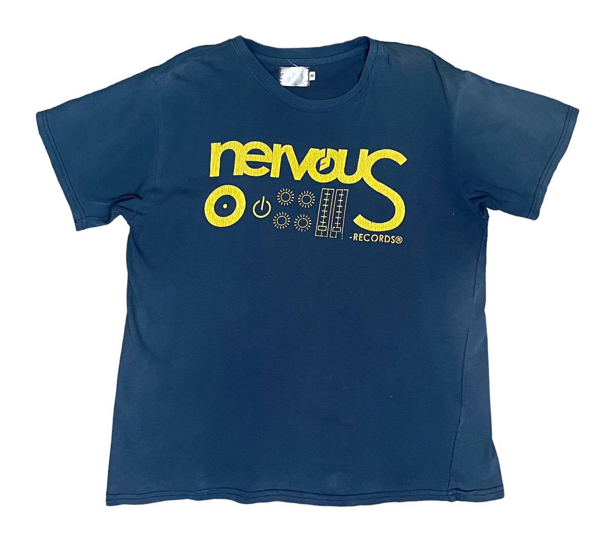 Band Tees Rare Design Vintage Hip Hop Nervous Records T Shirt 2000s