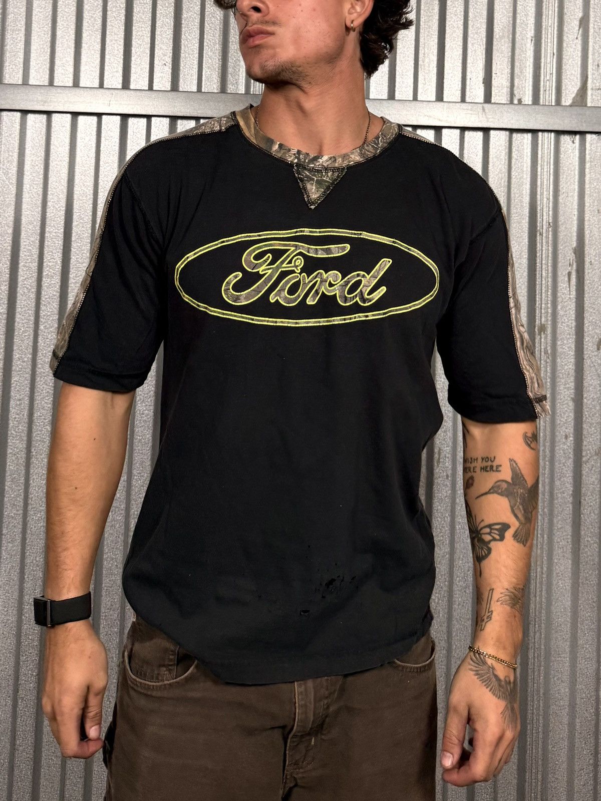 Ford Insane Vintage Realtree Ford 70s Style Tee
