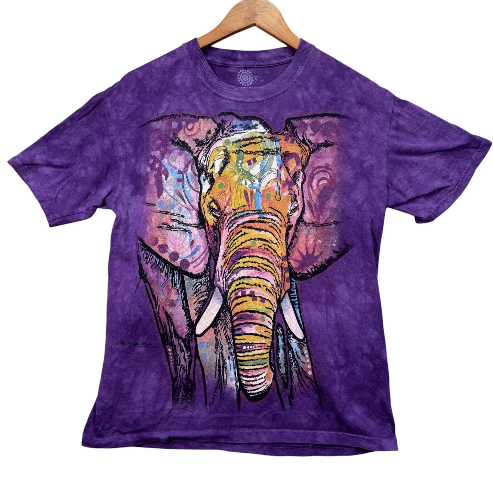 Mountain The Mountain T Shirt Memphis Zoo 2014 Tie Dye Elephant S