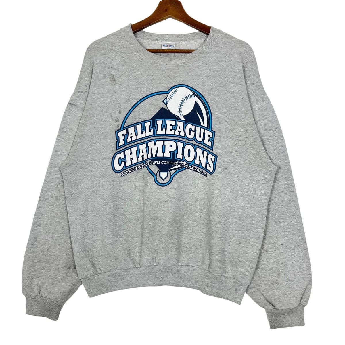 Vintage Fall League Championship Indianapolis Mlb Sweatshirt T-Shirts, Hoodie | FlexRushtees.com