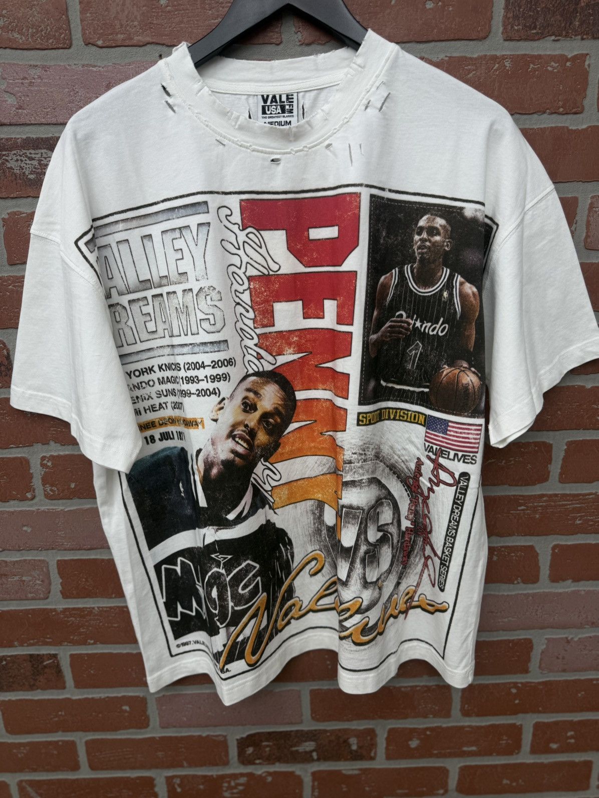 Vale Valley White Summer Tee Men S Size M New Hoodie, Sweatshirt | FlexRushtees.com