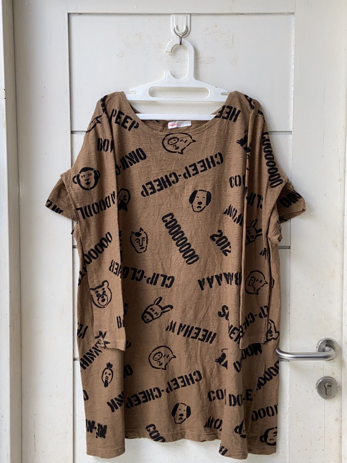 Japanese Brand X Ne Net Ne Net Brown T Shirt Hoodie, Sweatshirt | AU16VibeMintTees.com