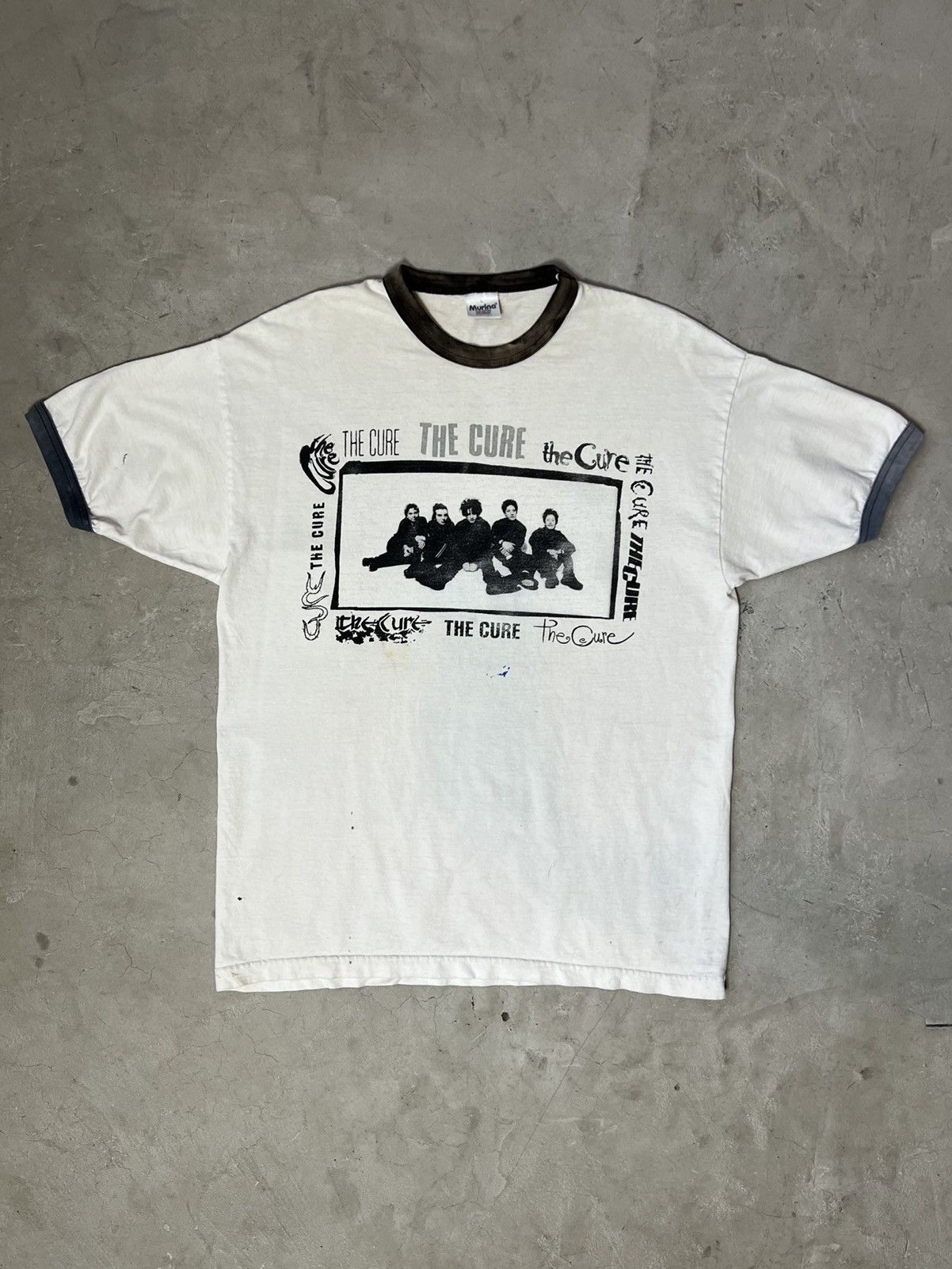 Vintage 90 S The Cure Ringer Tee Hoodie, Sweatshirt | FlexRushtees.com