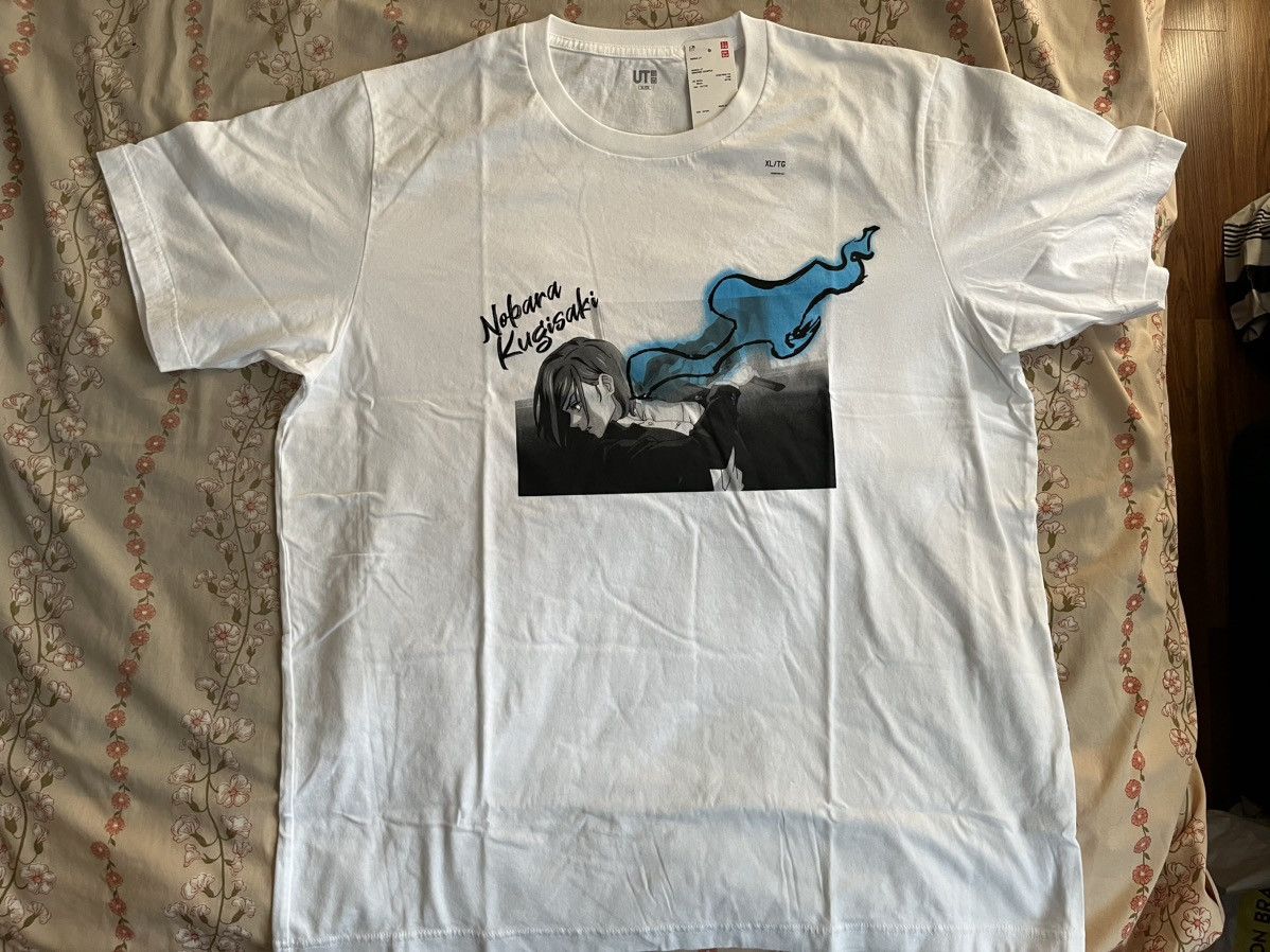 Japanese Brand X Uniqlo Jujutsu Kaisen Nobara Kugisaki Anime Uniqlo Tee