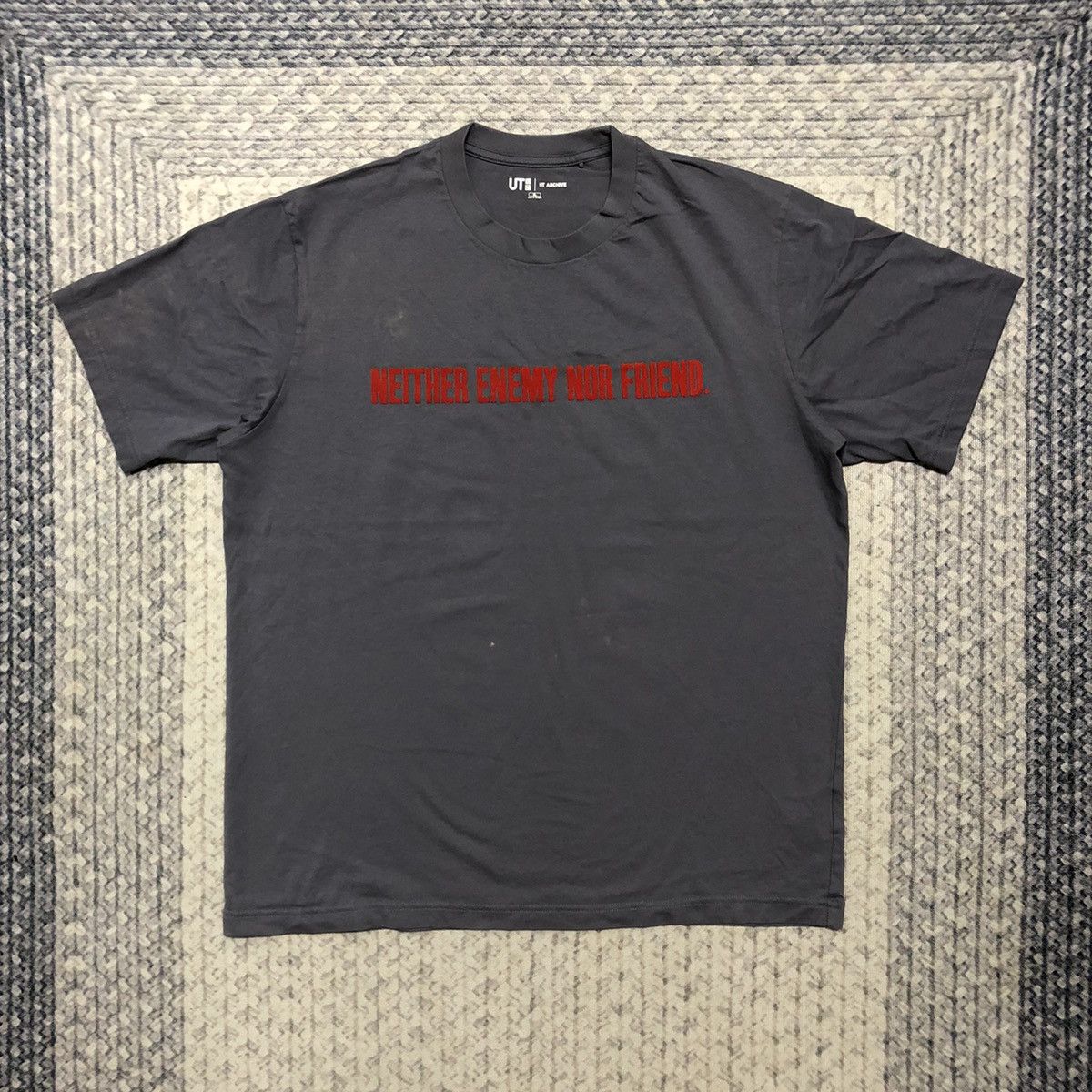 Rare Distressed Uniqlo X Metal Gear Solid Robot Suit Tees