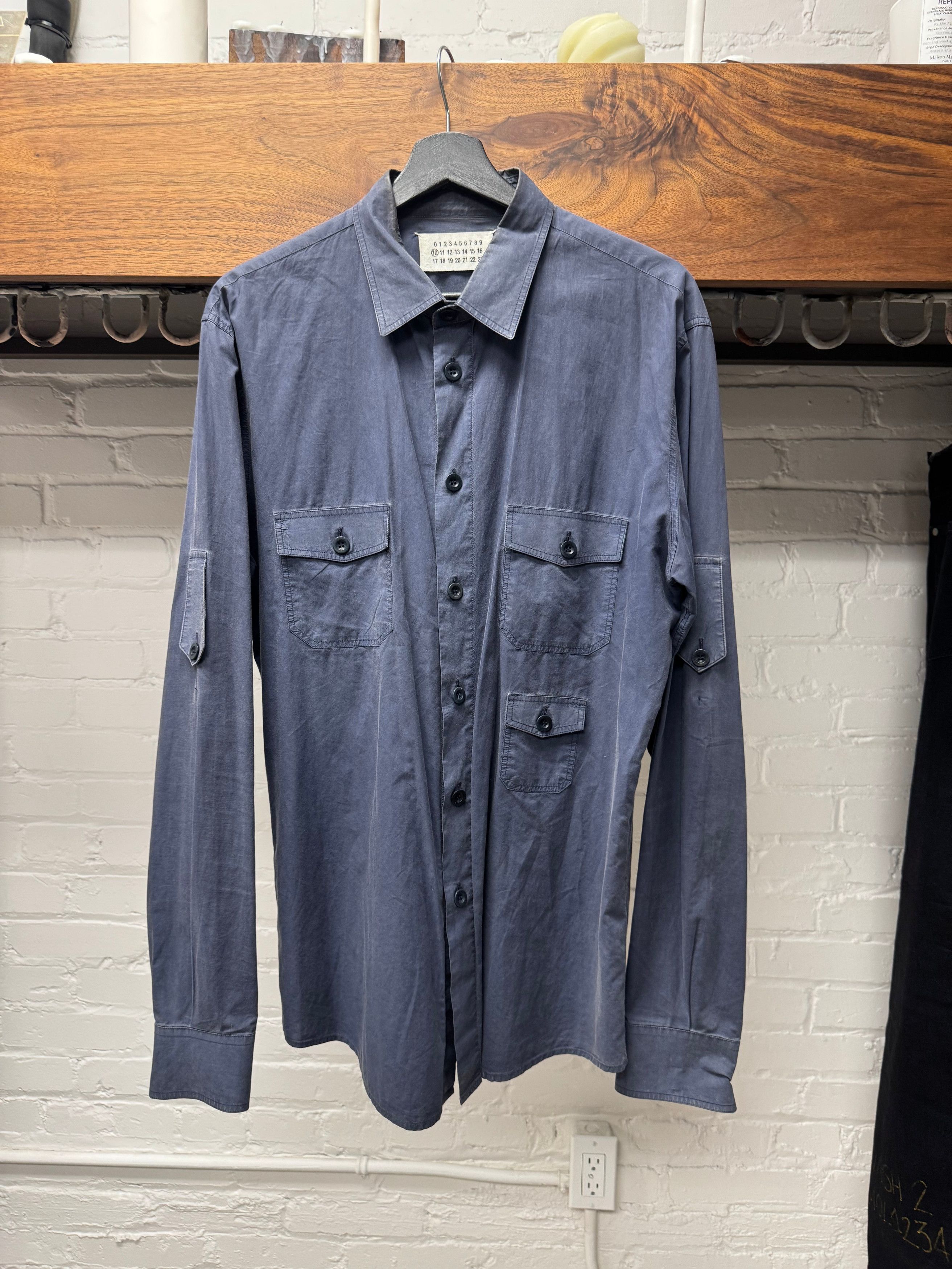 Margiela Aw2008 Maison Martin Margiela Line 10 French Work Shirt Hoodie, Sweatshirt | FlexRushtees.com