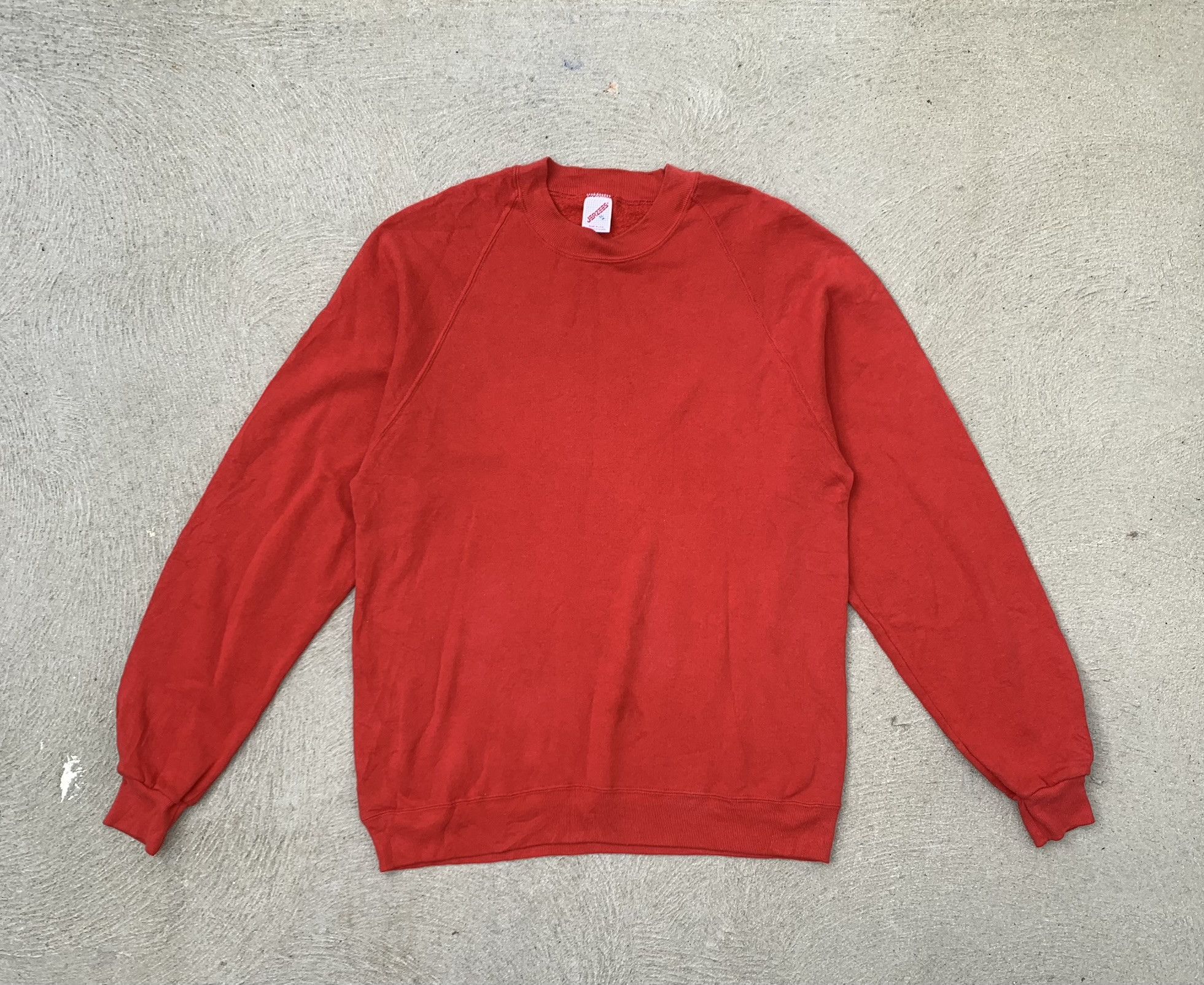 Jerzees X Vintage 1980 S Vintage Jerzees Sun Faded Sweatshirt Jumper Xl