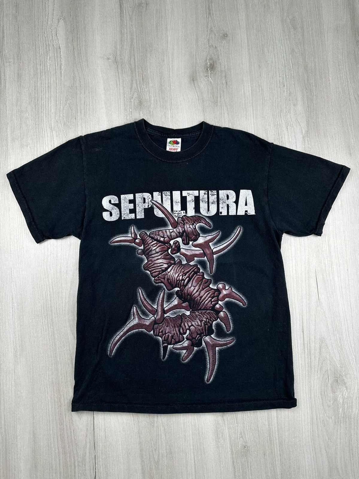 Vintage Sepultura Spine Tee Hoodie, Sweatshirt | FlexRushtees.com