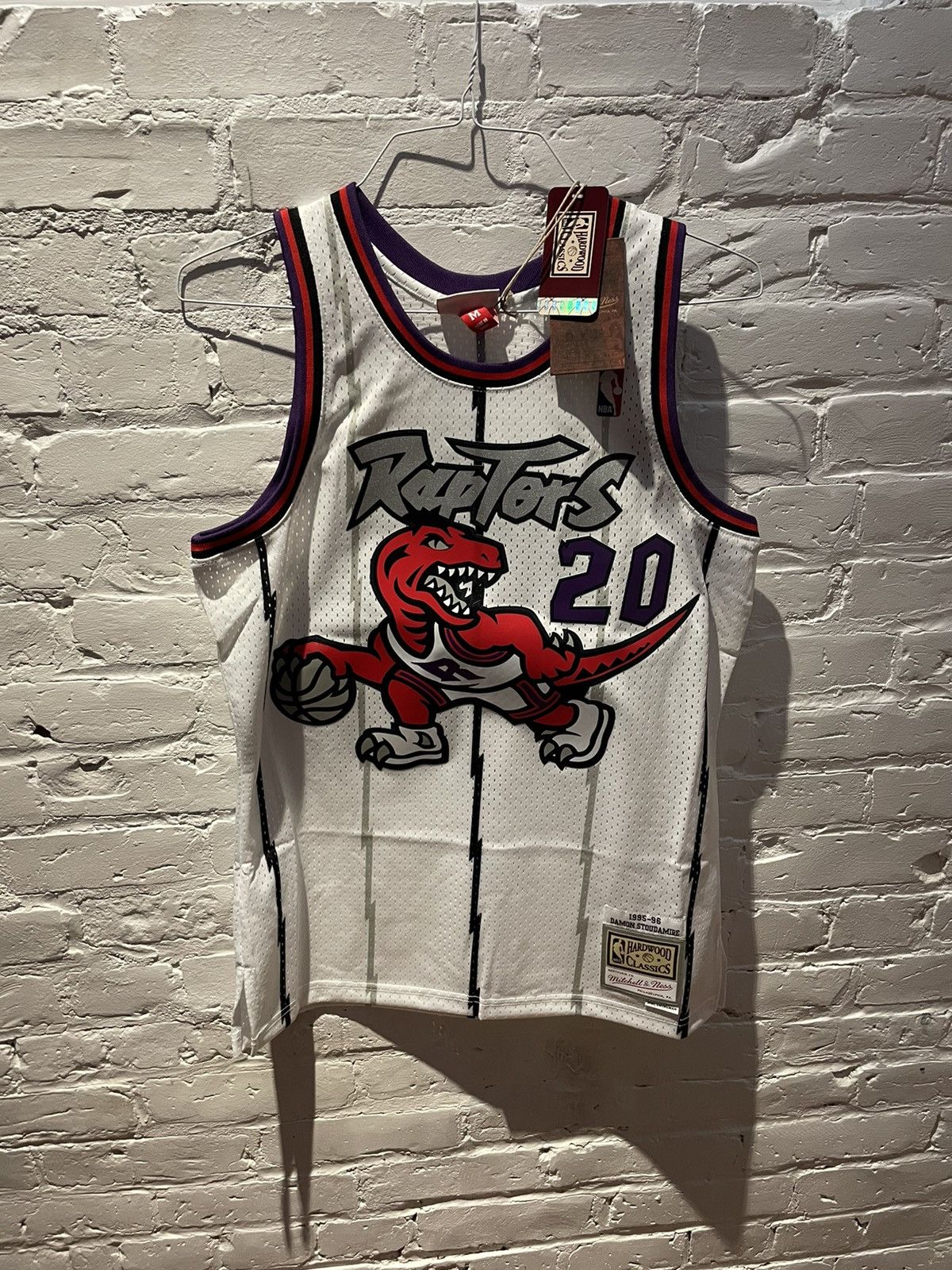 Vintage Bnwt Mitchell Ness Damon Stoudamire 1995 Toronto Raptors