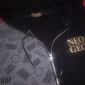 Japanese Brand Rare Neo Geo King Of Fighters Hoodie Game Arcade Street