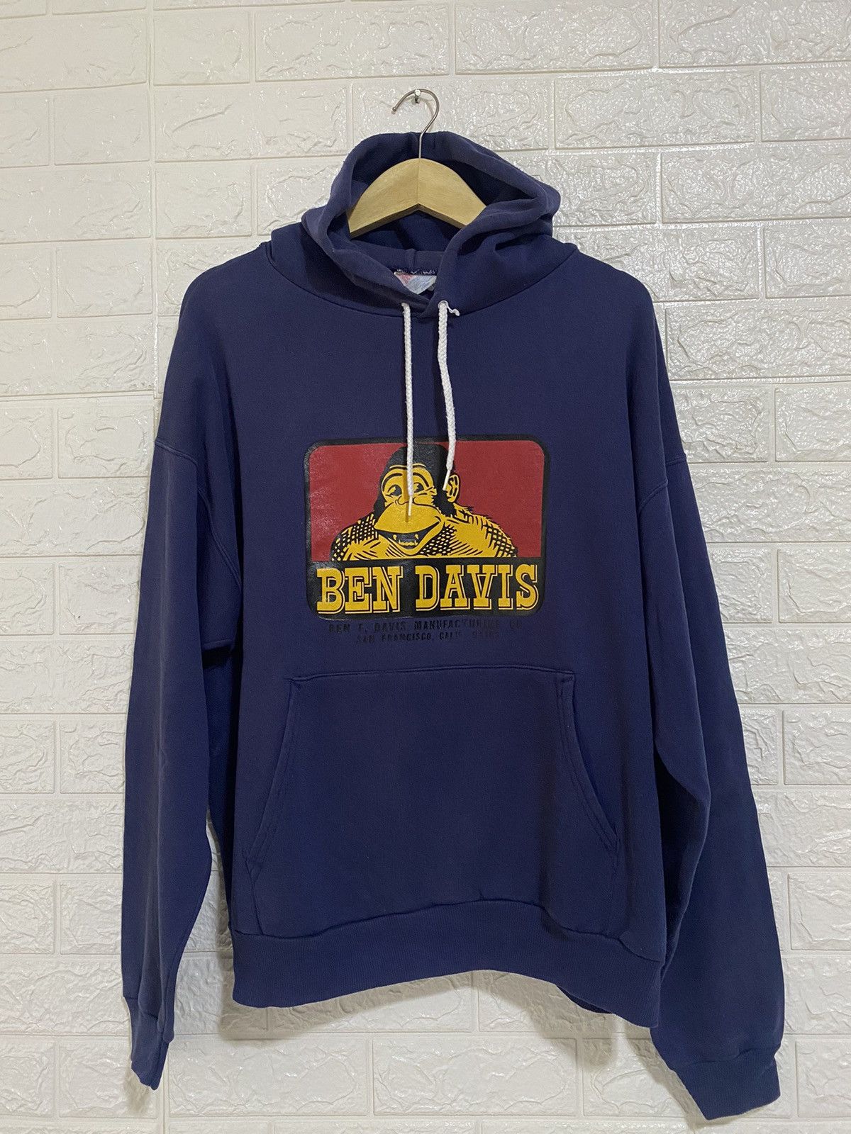 Vintage Ben Davis Hoodie Hanes Tag
