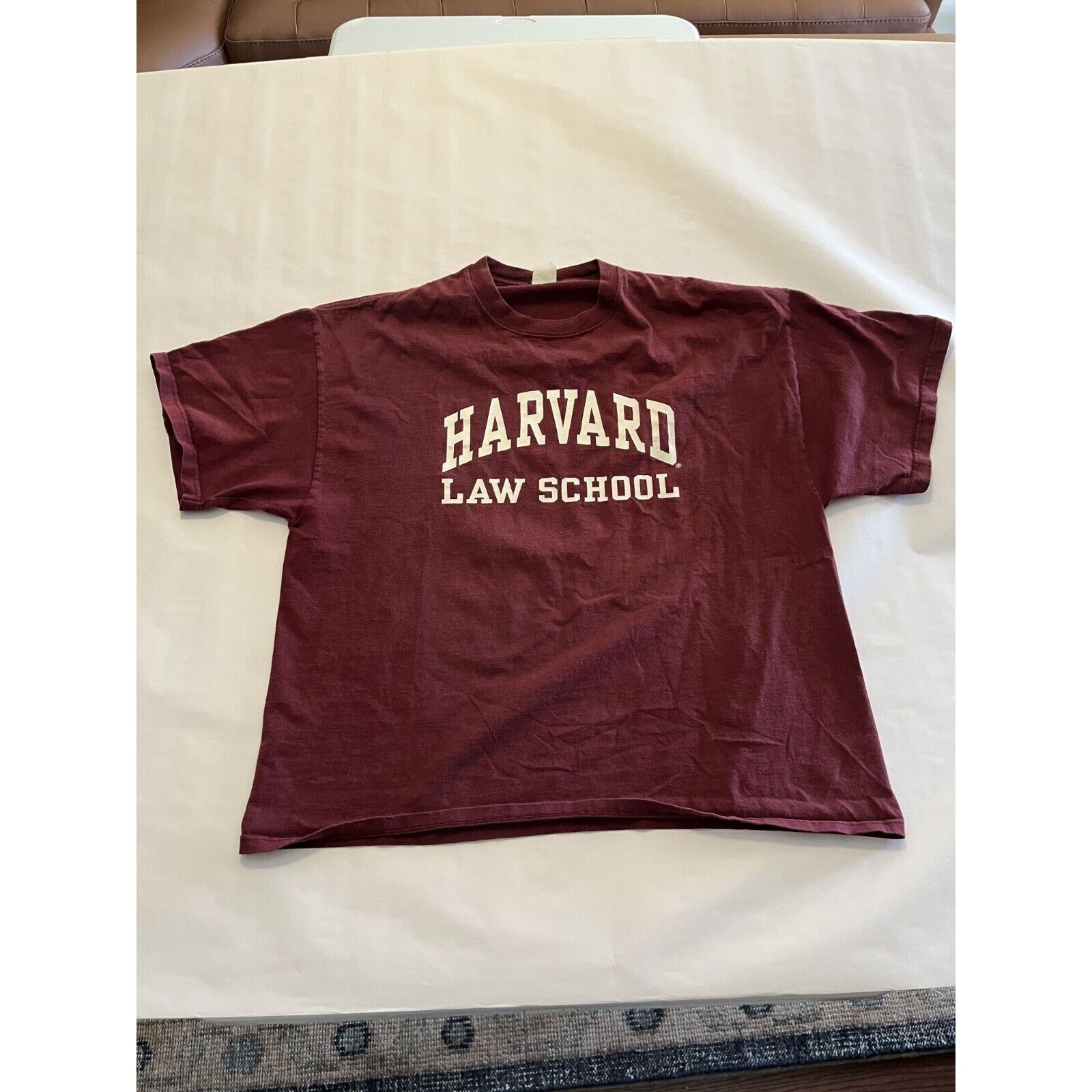 Other Vintage 90s Yikes Harvard Law School Crimson T Shirt Xl Hoodie, Sweatshirt | FlexRushtees.com