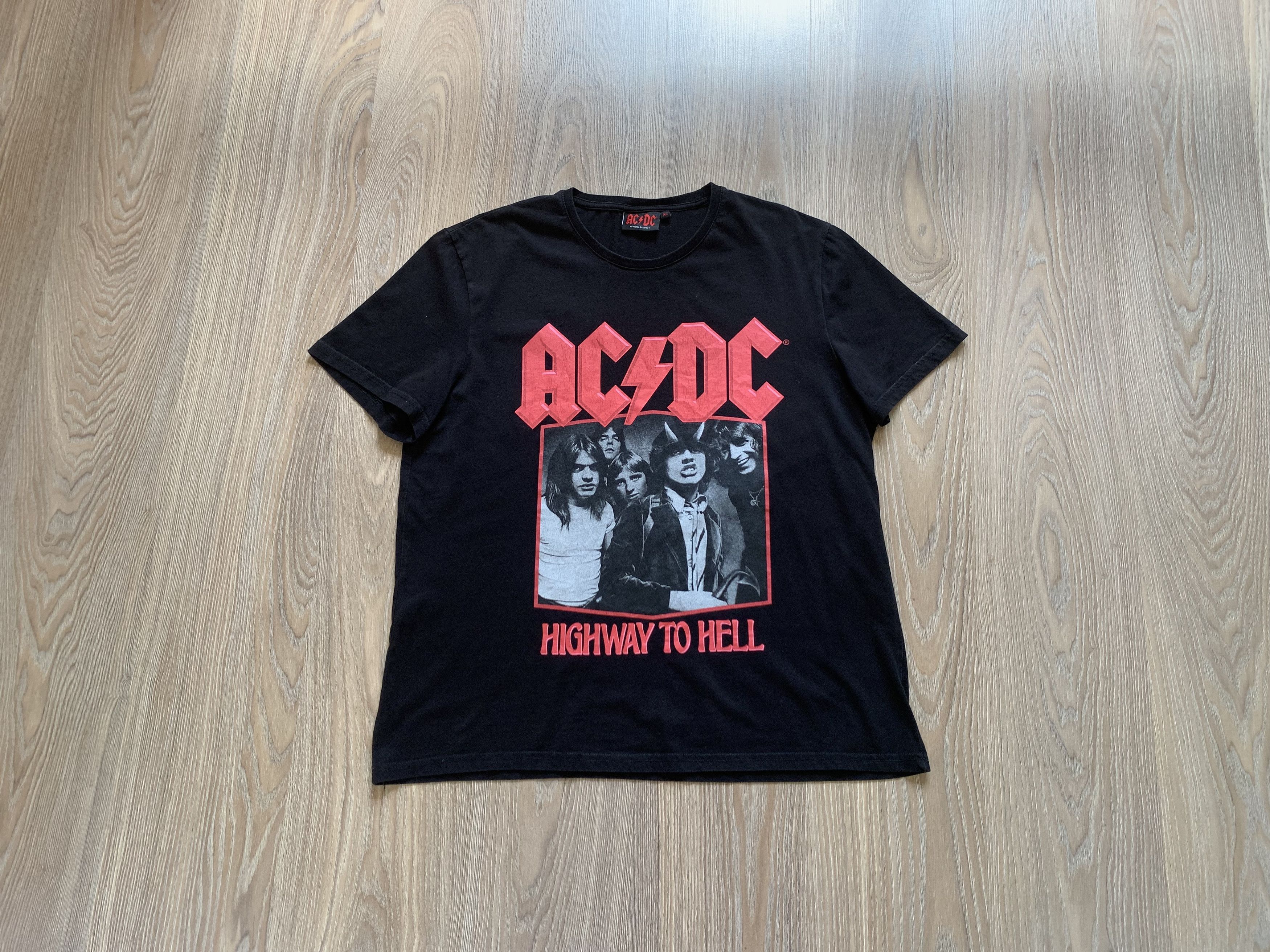 Band Tees Mens Ac Dc Highway To Hell Printed T Shirt 2021 Hoodie, Sweatshirt | FlexRushtees.com