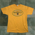Vintage American Tradition Baseball T Shirt Adult Large Yellow Sports Usa Y2k Hoodie, Sweatshirt | FlexRushtees.com