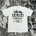 Stussy Summer Lb Tee In White L Hoodie, Sweatshirt | FlexRushtees.com