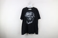 Vintage 90s Einstein Space Imagination T Shirt Black Usa