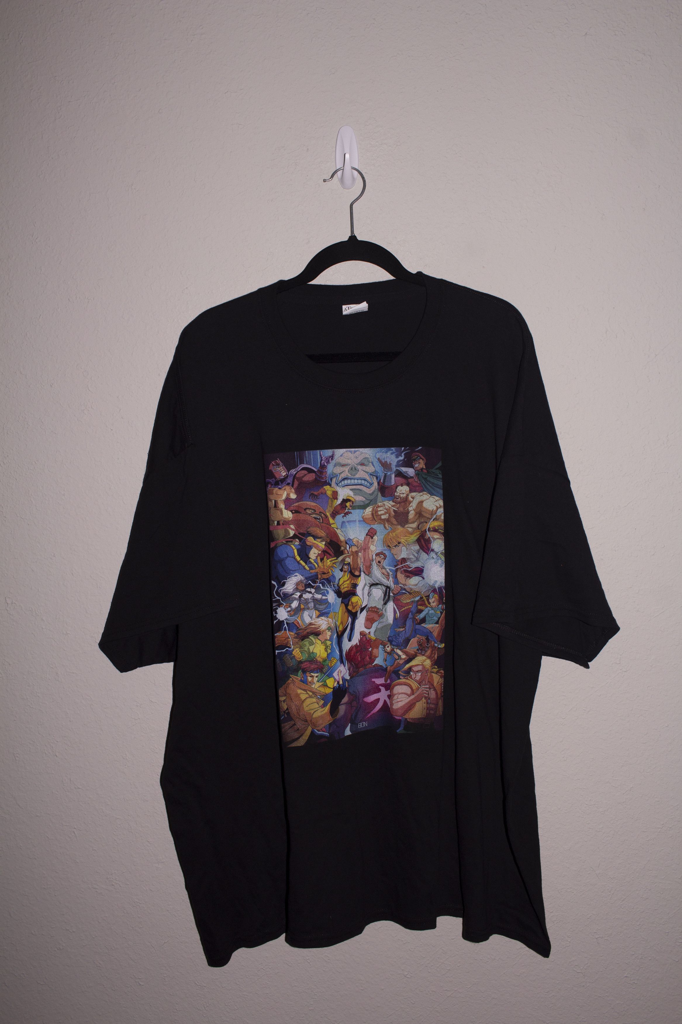 Men Vs Street Fighter T Shirt