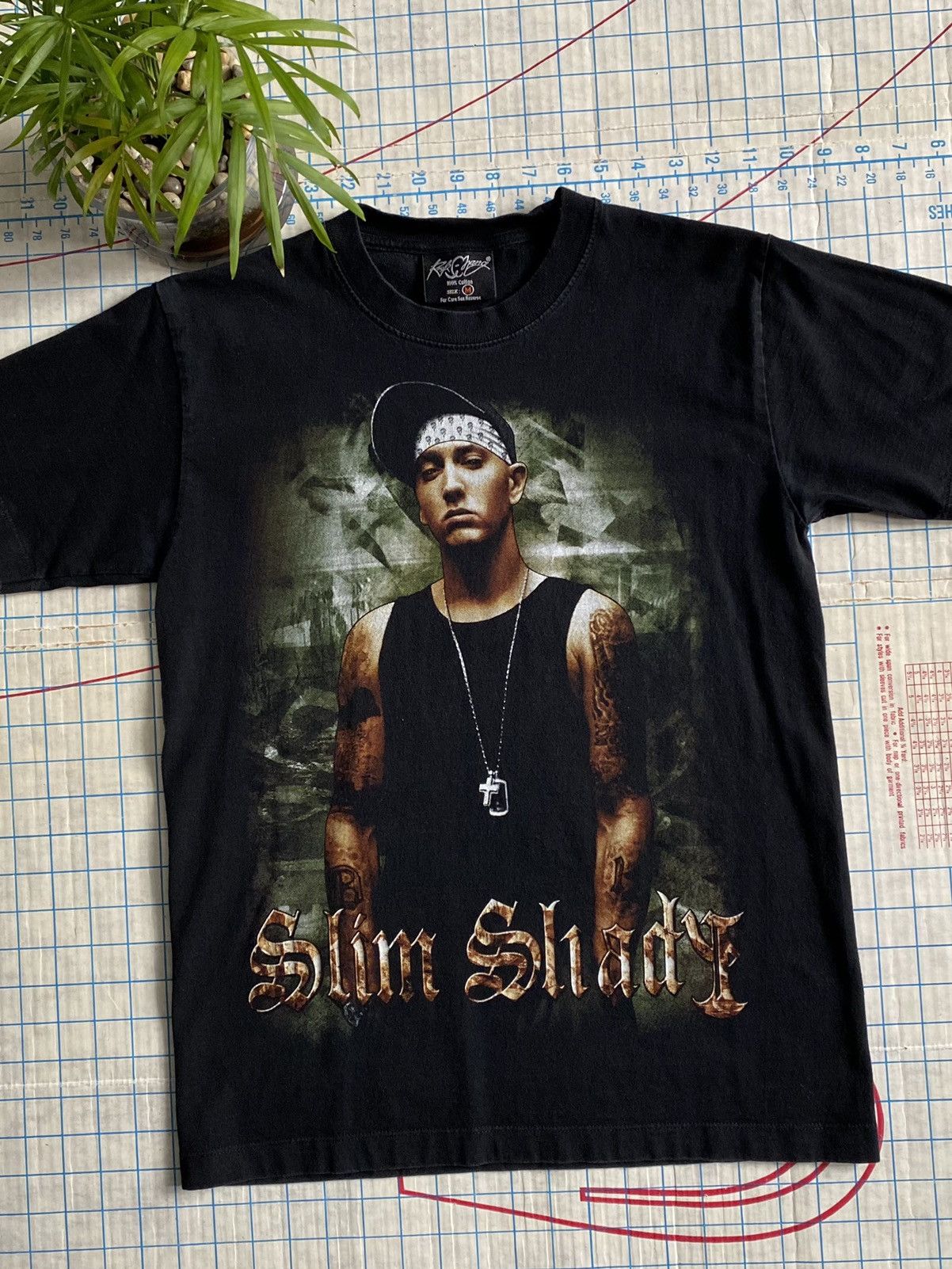 Rap Tees Vintage Eminem Rap Tee Black Fits Small Hoodie, Sweatshirt | FlexRushtees.com