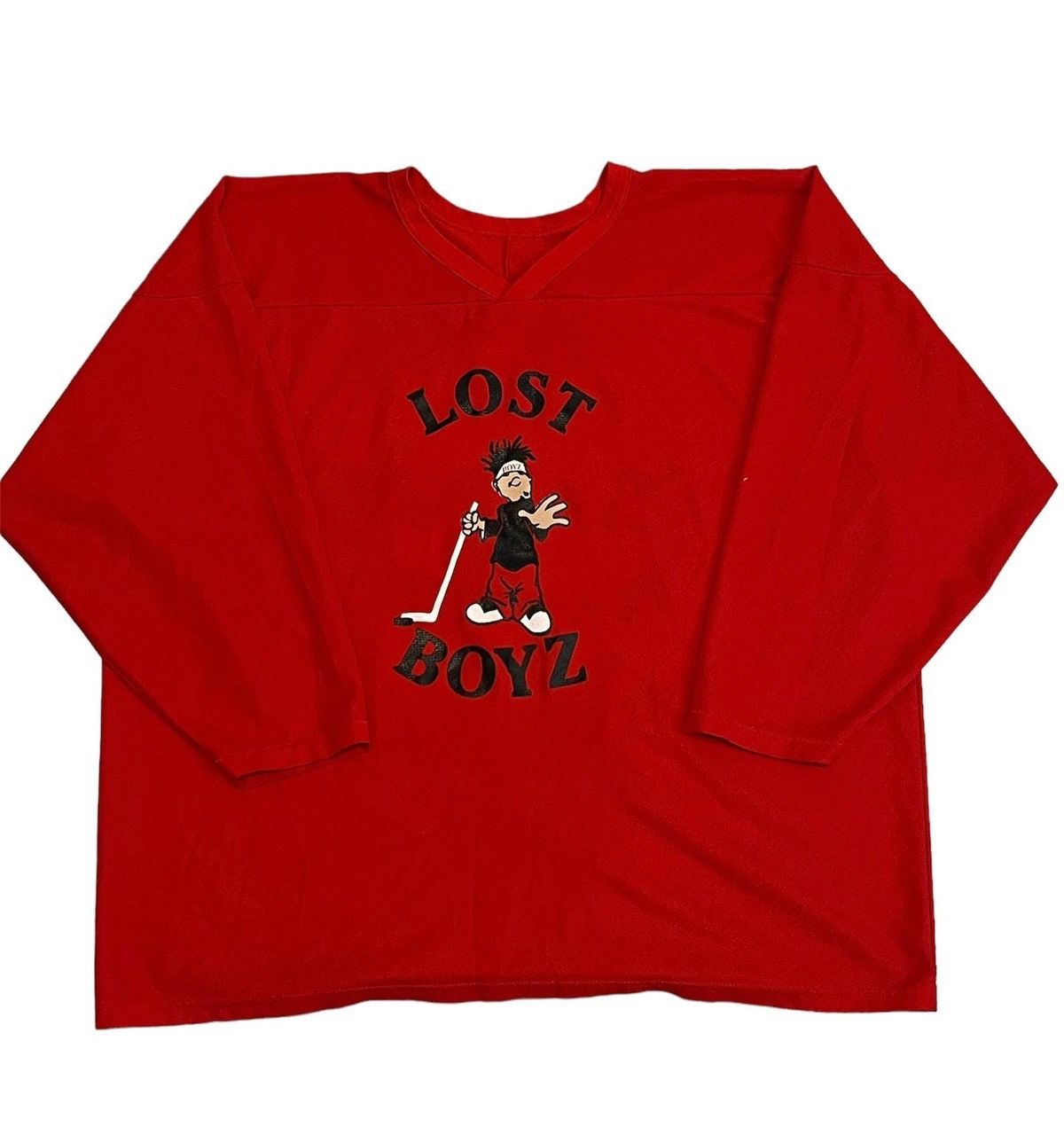 Rare 90s Vintage Lost Boyz Rap Hip Hop Hockey Jersey Grail T-Shirts, Hoodie, Sweatshirt | FlexRushtees.com