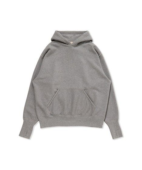 Unlikely Split Raglan Sleeve Hoodie Heather Grey