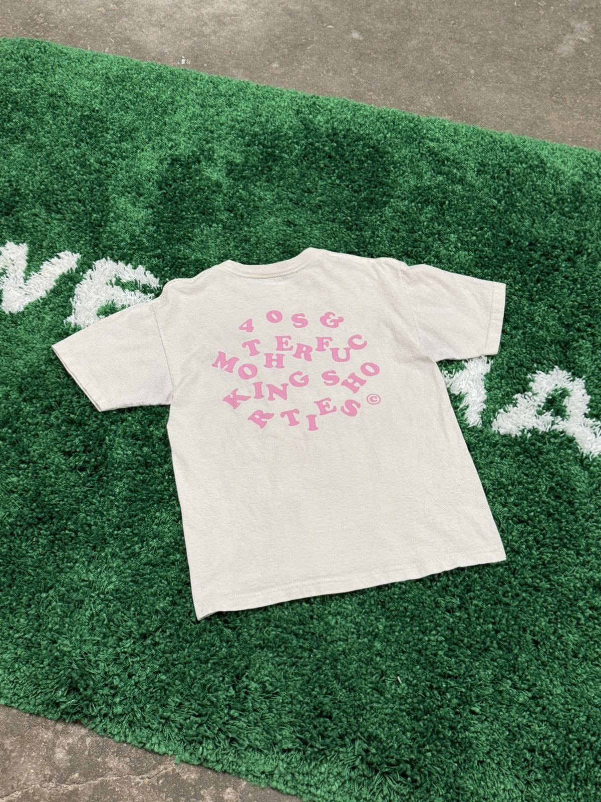 S Shorties 40 S Shorties Puff Alphabet Logo Tee Medium Hoodie, Sweatshirt | FlexRushtees.com