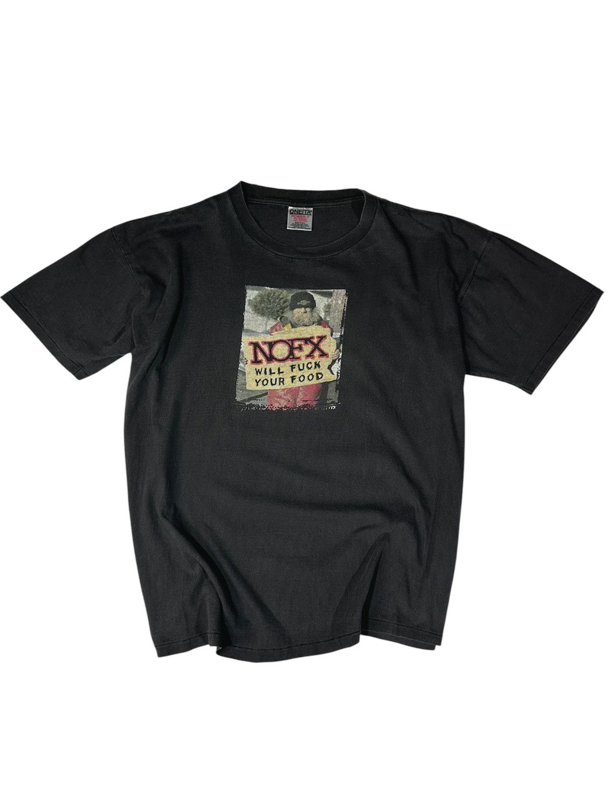 Other Vintage Nofx T Shirt Will Fuck Your Food Punk Tee Xl Usa Hoodie, Sweatshirt | FlexRushtees.com
