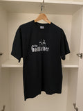 Vintage Godfather Tee T Shirt Faded Black