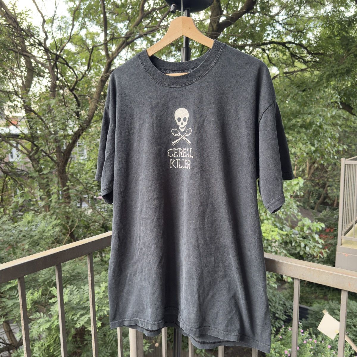Vintage Cereal Killer Thrashed Faded Distressed Shirt Erd Grunge Hoodie, Sweatshirt | FlexRushtees.com