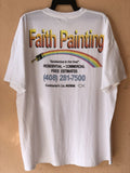 Vintage Faith Painting Advertising Art Tee Hoodie, Sweatshirt | FlexRushtees.com