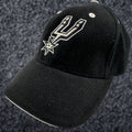 Nba San Antonio Spurs Baseball Cap Men S Adjustable Cotton Black One Size