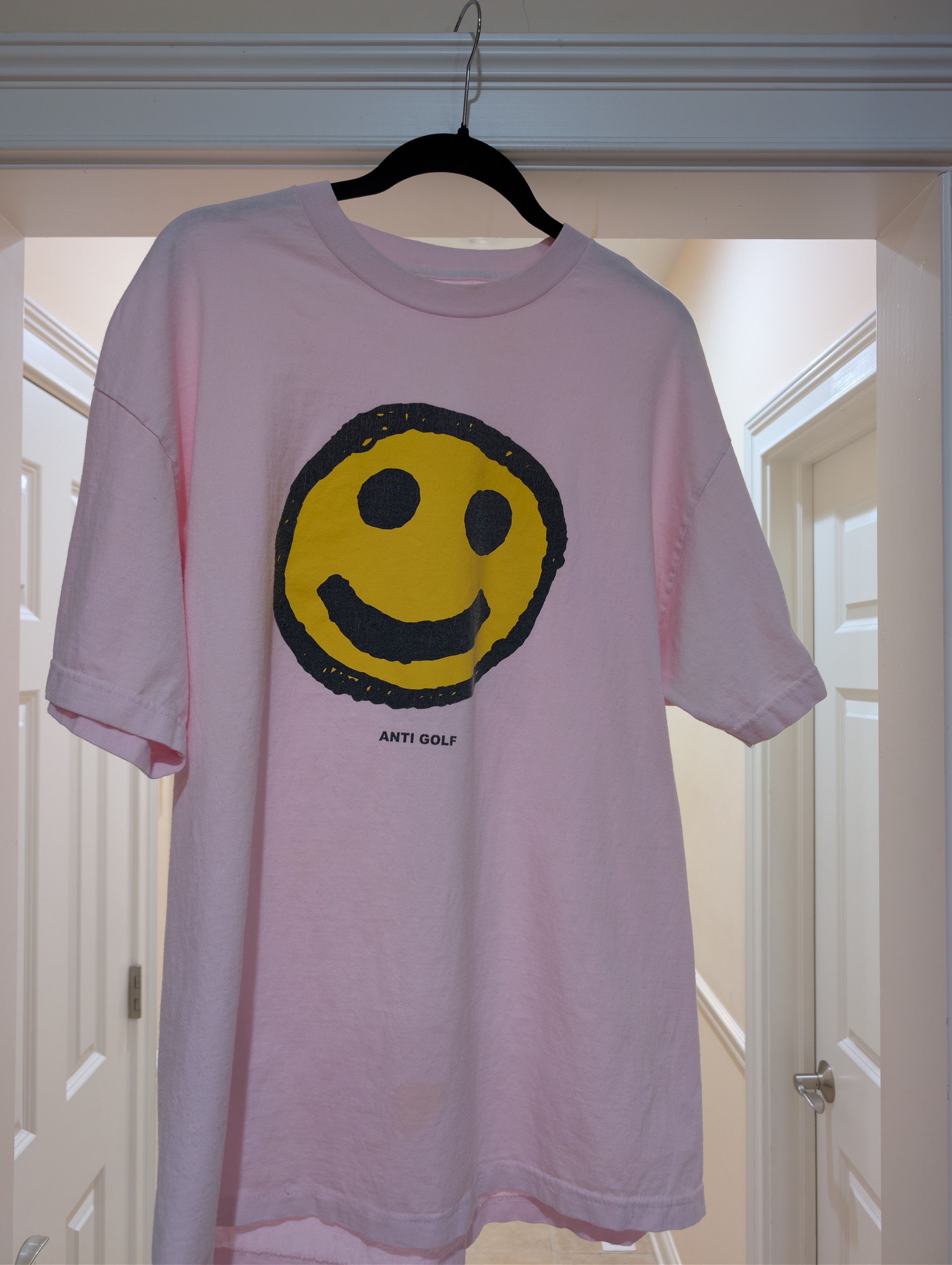 Wang Golf Wang Smiley Tee Xl Hoodie, Sweatshirt | FlexRushtees.com