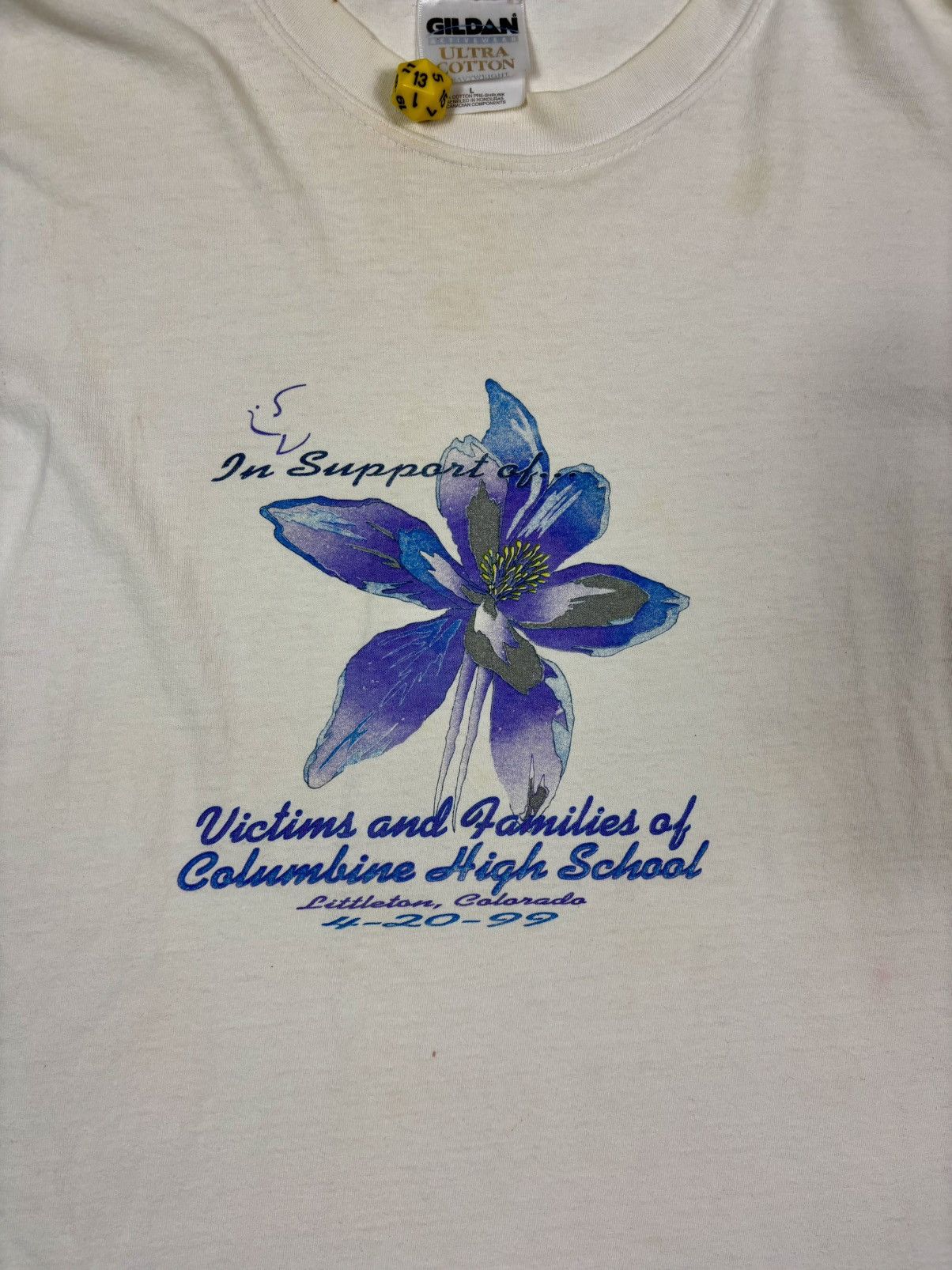 Vintage 2000s In Support Of Victims Columbine High School Tee Hoodie, Sweatshirt | FlexRushtees.com