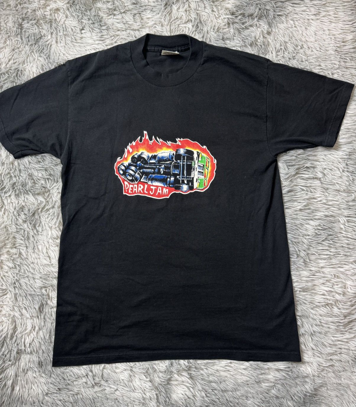 Band Tees Vintage Pearl Jam Hoodie, Sweatshirt | FlexRushtees.com