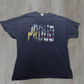 Vintage America Usa Patriotic Blue Tee Shirt Short Sleeve Men 2xl Xxl 2xl Usa Flag 4th July Gift Sum Hoodie, Sweatshirt