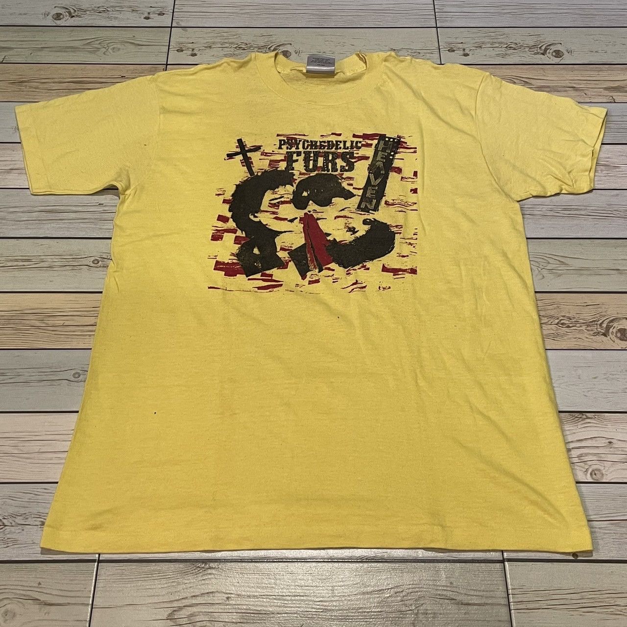 Free Shipping Vintage 80 S The Psychedelic Furs Rock Tee