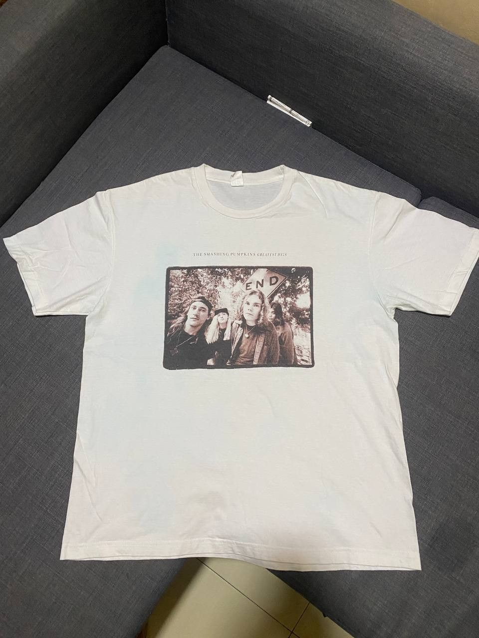 Band Tees Vintage The Smashing Pumpkin Hoodie, Sweatshirt | FlexRushtees.com