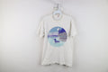 Vintage 90s Streetwear Art Nature Duck Mountains T Shirt