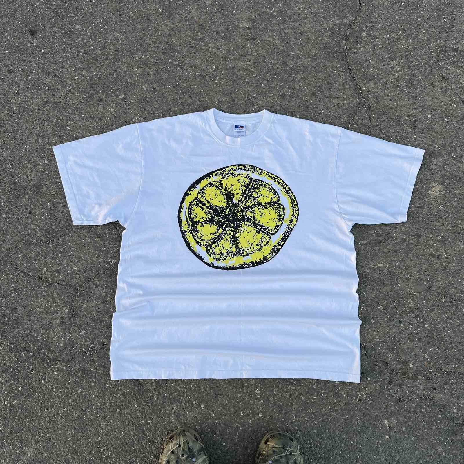 Vintage The Stone Roses Lemon Tee Shirt Sz Xxl Hoodie, Sweatshirt | FlexRushtees.com
