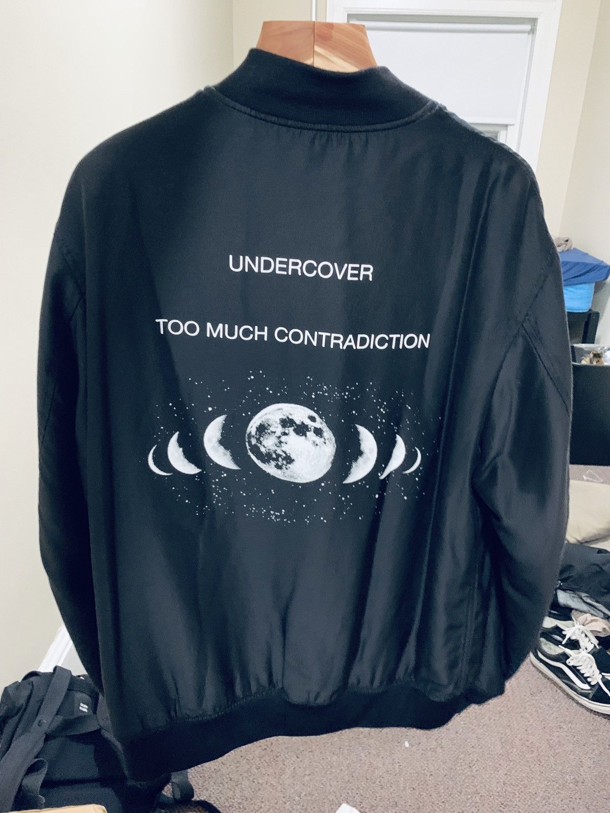 Undercover Too Much Contradiction Nml Bomber T-Shirts, Hoodie, Sweatshirt | FlexRushtees.com