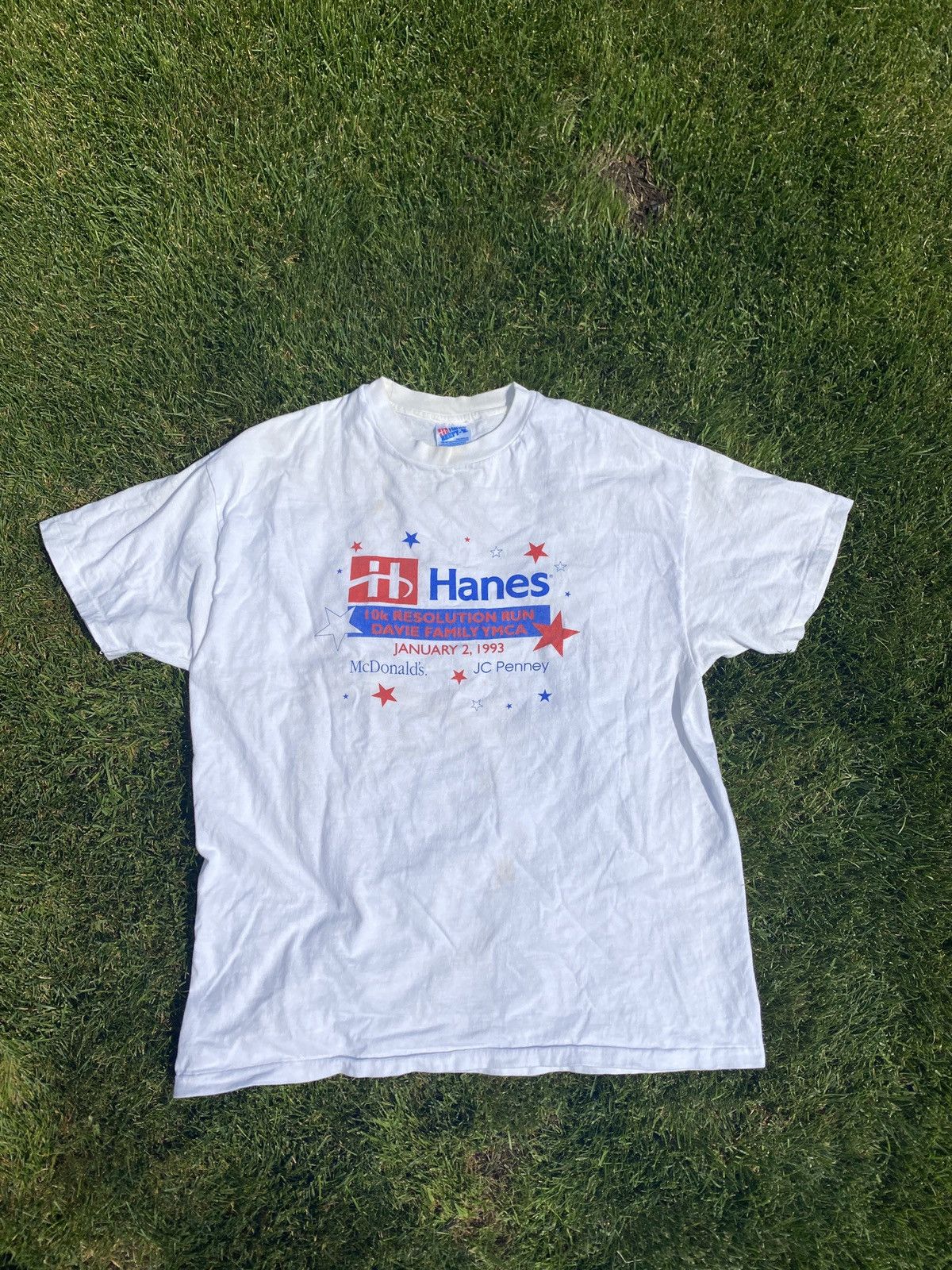 Vintage Hanes Running Tee