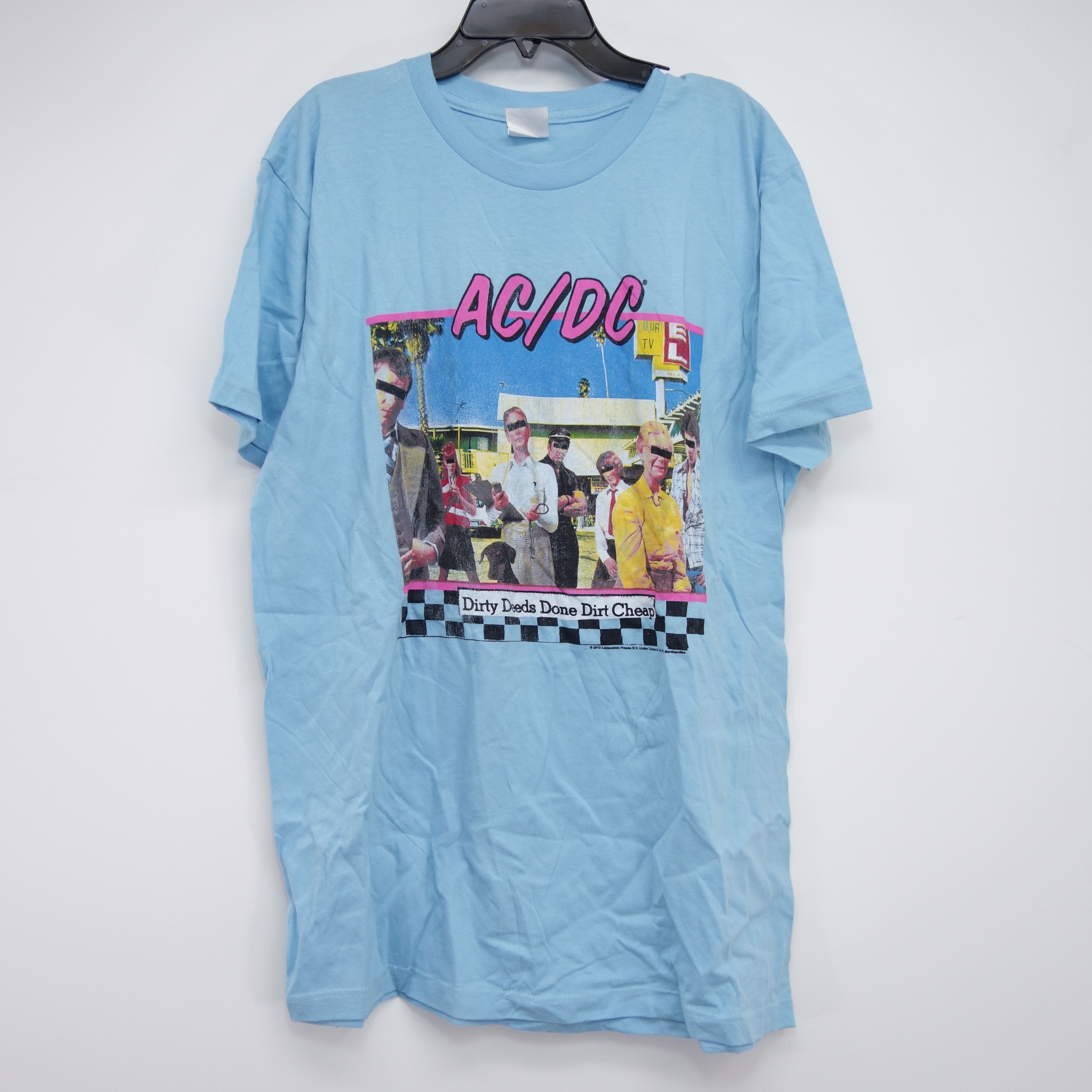 Junk Food X Vintage Acdc Rock Album Cover Vintage Band Tee T Shirt Large Hoodie, Sweatshirt | FlexRushtees.com