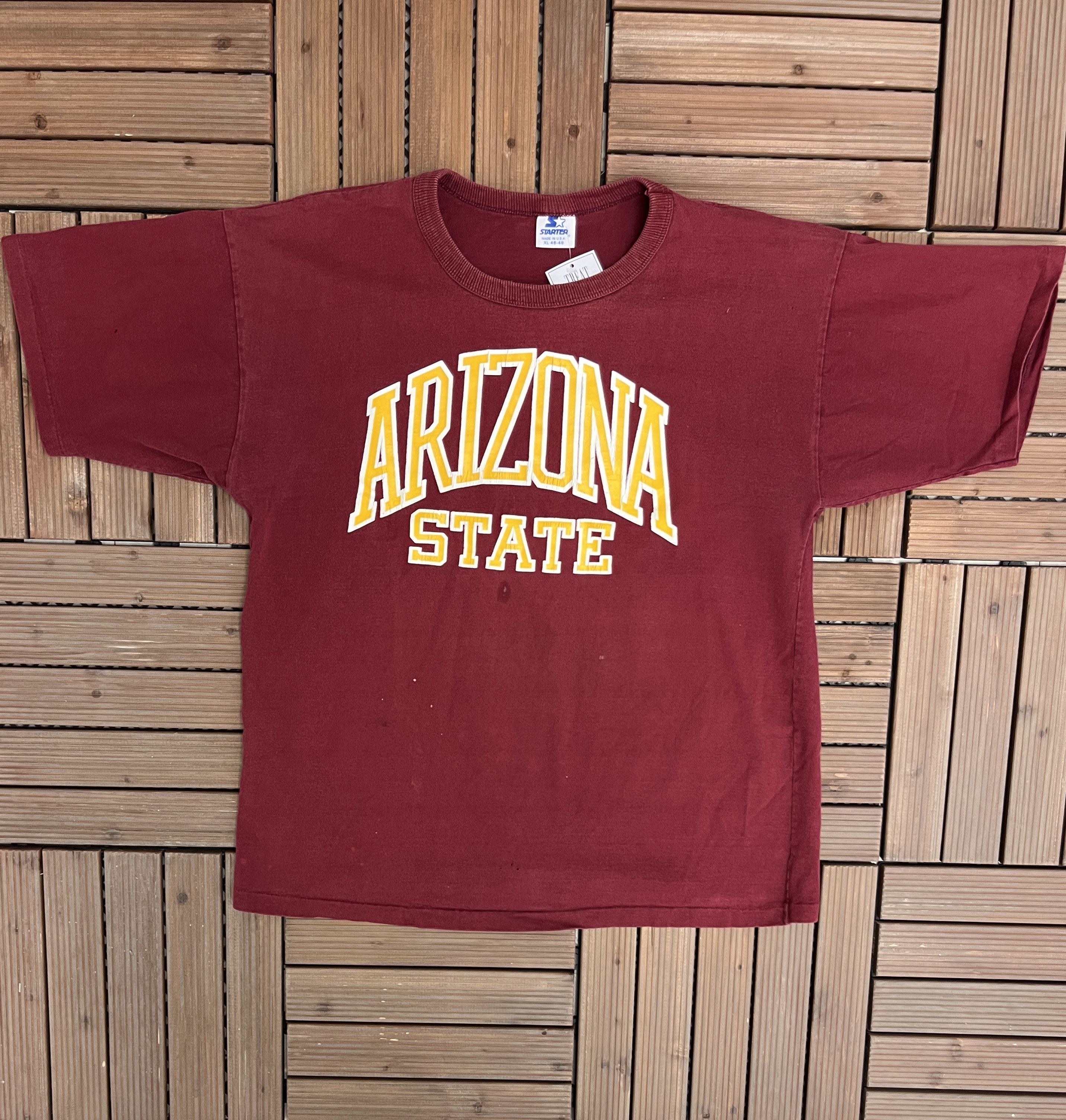 Vintage Arizona State Sun Devils Vintage Starter T Shirt Tee