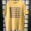 Champion Spell Out Logo Oversized Tee Hoodie, Sweatshirt | FlexRushtees.com