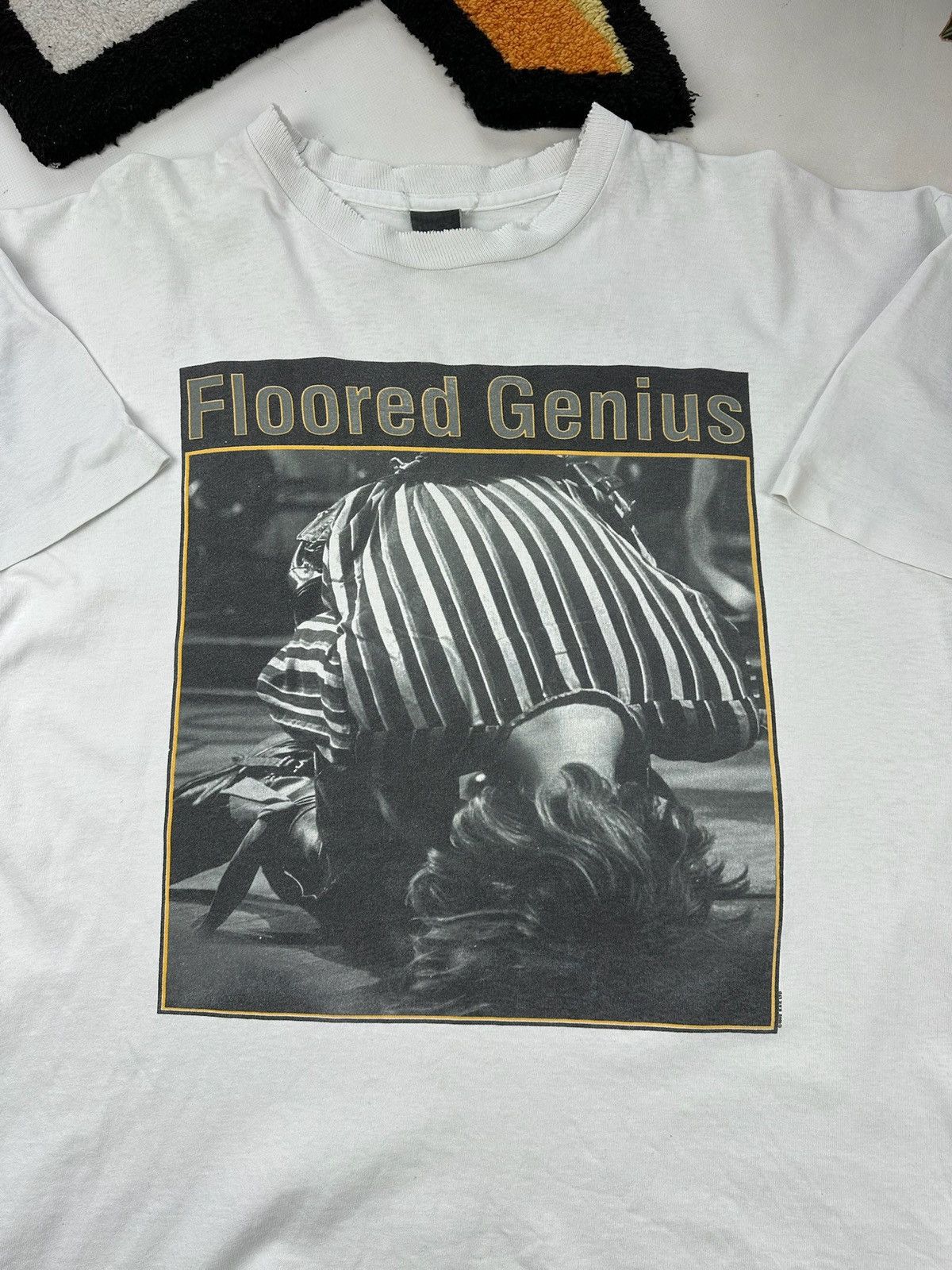 Vintage 1992 Julian Cope Floored Genius Rock Promo T Shirts Hoodie, Sweatshirt | FlexRushtees.com